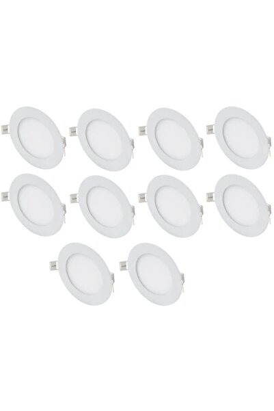 Cata 10 Adet 6 Watt Panel Led Ct-5145g Gün Işığı - Alüminyum Kasa