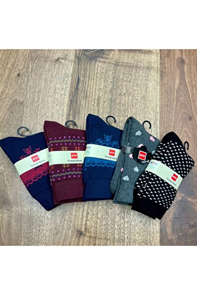 Şirin Towel Socks (12 Pieces) Number 36-40