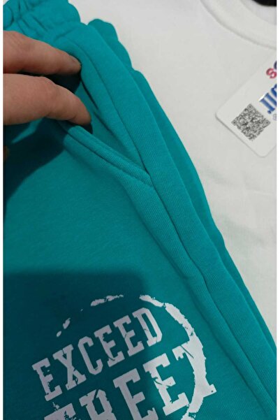 Butik Erkek Çocuk 3 Iplik Baskılı Kışlık Eşofman Takımı