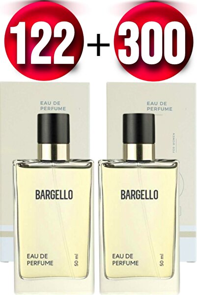 Bargello Parfüm 122 Kadın Oriental 50 ml Edp + Bargello 300 Floral Kadın Parf...