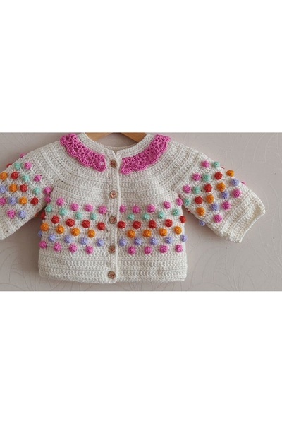 El örgüsü Bonibon Çocuk Hırkası