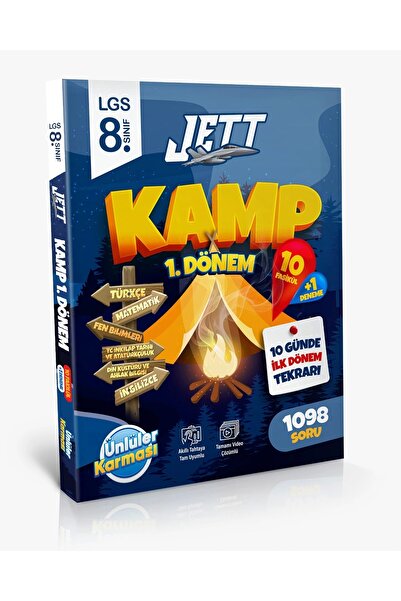 Ünlüler Karması Yayınları Ünlüler Karması 8.sınıf 1.dönem Tüm Dersler Jett Kamp Yeni
