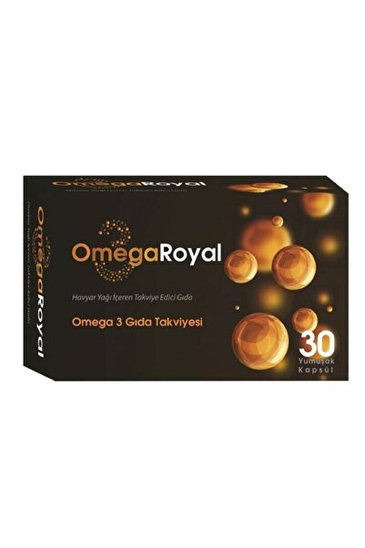 Genel Markalar Omega Royal Havyar Yağı Içeren Omega 3 Takviye Edici Gıda 30 Y...