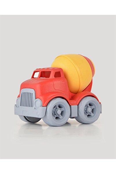 Doğan Oyuncak Dünyası Luxury red tiny mixer - plastic mixer - unbreakable toy - unbreakable çimyo truck - search for cement