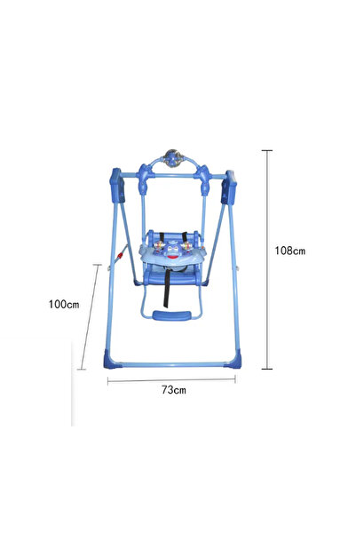 Generic Baby Swing, Toddler Swing, Indoor Outdoor Swing Set with Safety Seat, Swings for Kids
