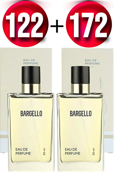 Bargello Parfüm 122 Kadın Oriental 50 ml Edp + Bargello 172 Oriental Kadın Pa...
