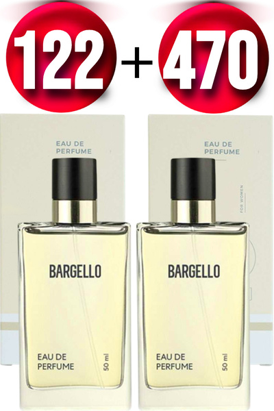Bargello Parfüm 122 Kadın Oriental 50 ml Edp + Bargello 470 Floral Kadın Parf...
