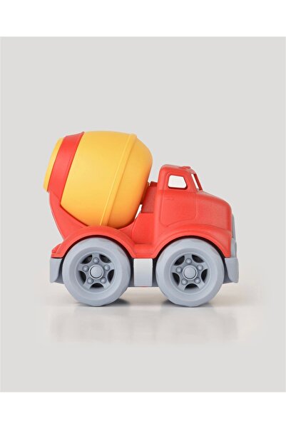 Doğan Oyuncak Dünyası Luxury red tiny mixer - plastic mixer - unbreakable toy - unbreakable çimyo truck - search for cement