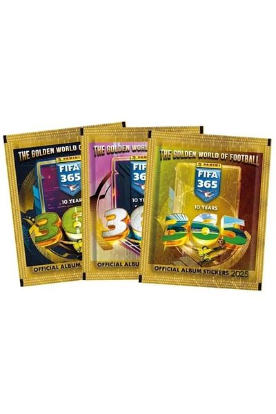 Doğan Oyuncak Dünyası Panini Fifa 365 2025 Sticker 10 Pack - Football Player Exit - Player Card Trading