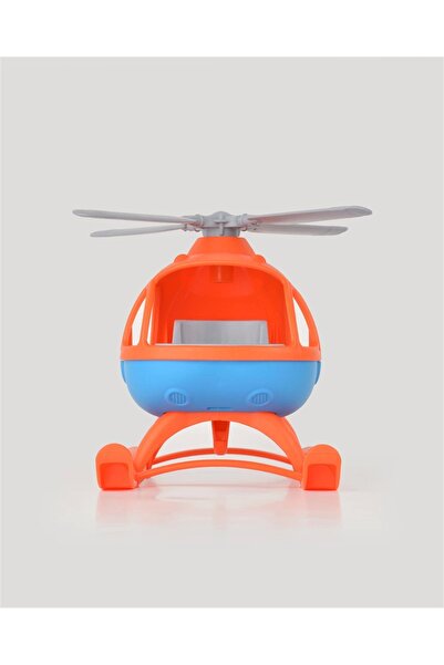 Doğan Oyuncak Dünyası Luxury orange big helicopter - plastic helicopter - unbreakable toy - unbreakable helicopter - helicopter
