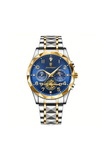 POEDAGAR Old Money – Quartz Paslanmaz Çelik Erkek Kol Saati