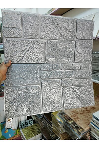 UKAB Kendinden Yapışkanlı Taş Ev Tuğla Kesme Taş Duvar Paneli 70x70cm 0,50m² ...