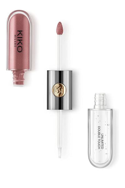 Kikoi Liquid Lipstick - Unlimited Double Touch 120 Rosy Mauve 6 ml 8025272623483   (120 Rosy Mauve)