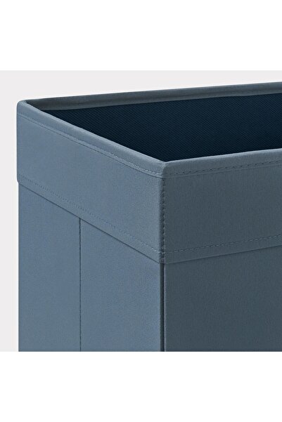IKEA 35X25X25 cm Blue Polyester Organizing Box - Multi-Purpose Ikea Storage Box