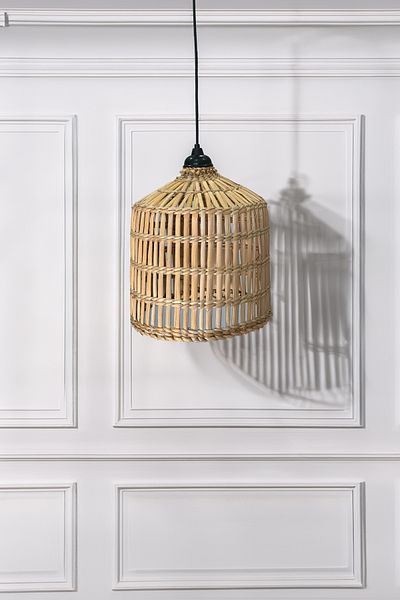 HAKİCİ Special Production Natural Handmade Wicker Chandelier