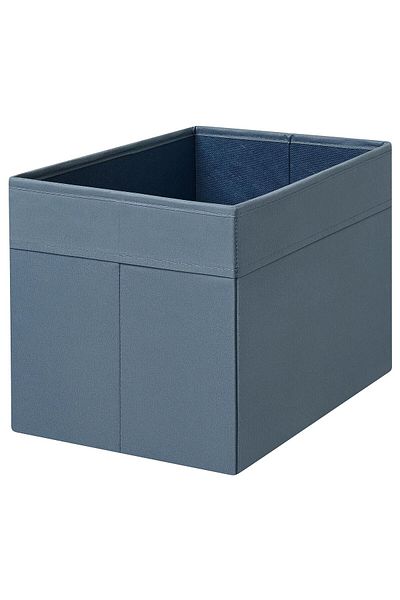 IKEA 35X25X25 cm Blue Polyester Organizing Box - Multi-Purpose Ikea Storage Box