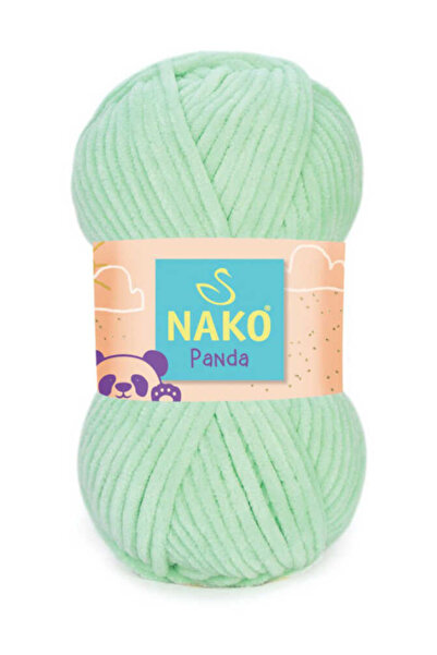 NAKO Panda Kadife El Örgü Ipliği - 3083 Nil Yeşili