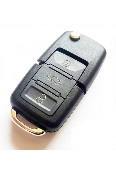 Kasey Switch Container Compatible With 2004-2010 Volkswagen Golf 5 Jetta A5 Caddy - Controller And Keychain With Logo