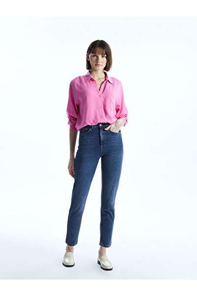 LC Waikiki Indigo Mom Fit Women's Jeans