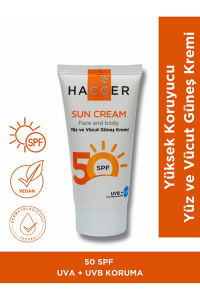 Haccer Cream Colored Sunscreen - Spf 50 150ml