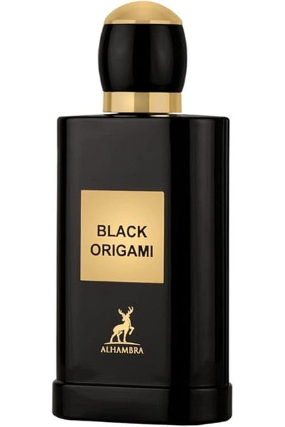lattafa PERFUME BLACK ORIGAMI MAISON ALHAMBRA EDP 100ML