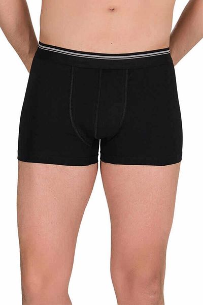 Royaleks Boxer negru din Lycra de mărime mare - 1097B