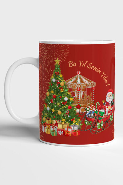 GRN TASARIM Yeni Yıl Tasarımlı Bu Yıl Senin Yılın Yılbaşı Özel Baskılı Hediye...