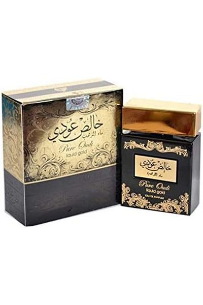 lattafa Pure Oudy Gold Water Unisex Perfume - Eau de Parfum, 100ml