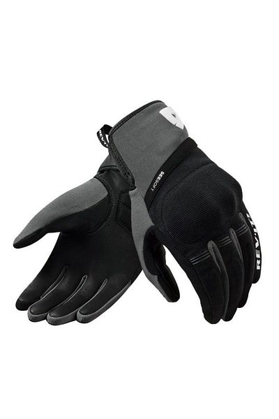 Revit 2 Motorcycle Gloves Black Gray