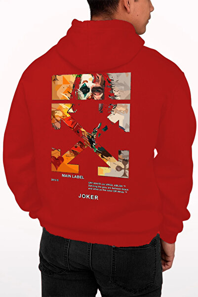 BOHEMGİYİM Hanorac negru unisex Joker cu glugă