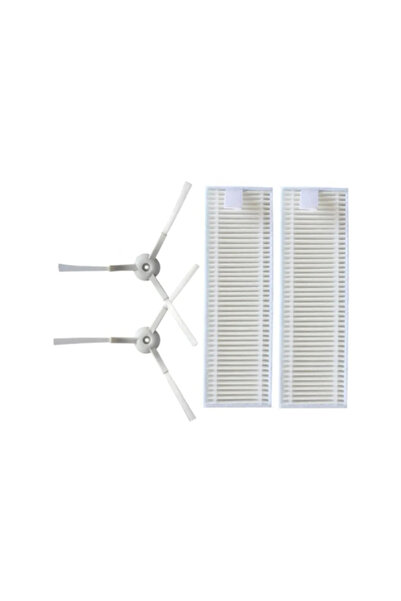 ROPALDE Set de 4 piese de schimb compatibile cu aspiratorul robot Mi Robot Va...