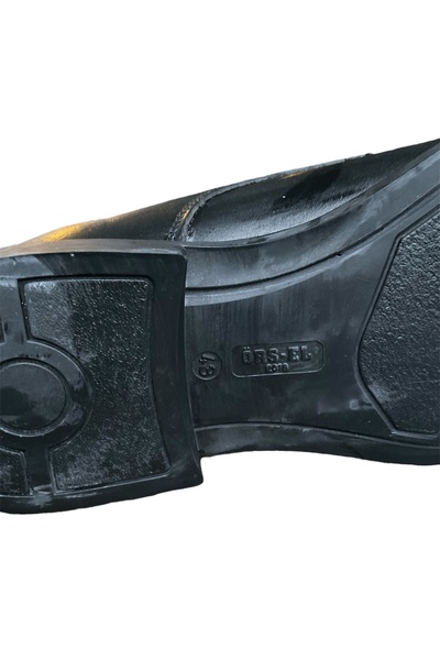 kho military design Lastik Taban Harici Deri Ayakkabı (43 Numara-Sıfır Ürün)