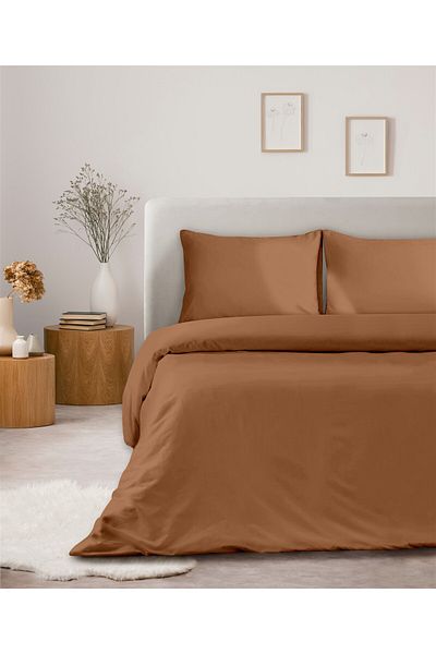 Evim 100% Cotton Akfil Duvet Cover Set Single 160X220 cm Tile