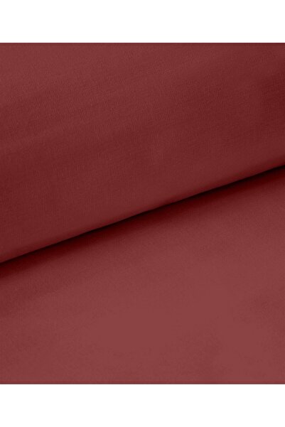 Evim 100% Cotton Akfil Duvet Cover Set Double 200X220 cm Dark Claret Red