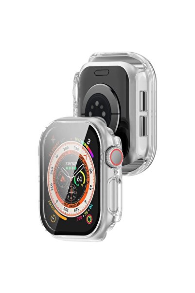 PSGT 2 Adet Apple Watch Series 10-11 (46mm) Uyumlu Kasa Ve Ekran Koruyucu Kılıf,