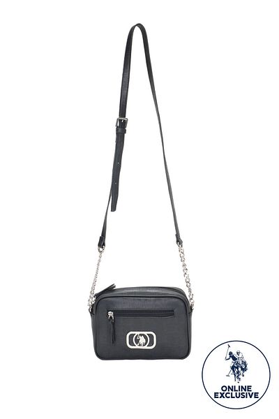 U.S. Polo Assn. Geanta de dama neagra model Us8516 - Exclusiv online