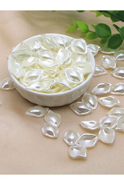 312 KONSEPT 100 Adet Büyük Boy Yaprak Boncuk