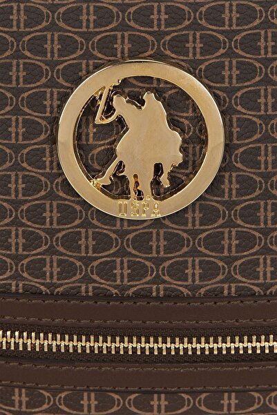 U.S. Polo Assn. Dámský batoh Coffee Color - Us8011 Classic Design