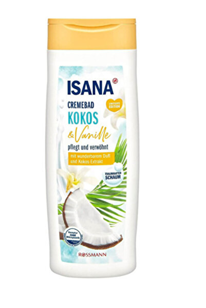 Isana Professional Isana Kremsi Duş Jeli Hindistan Cevizi & Vanilya 750 ml