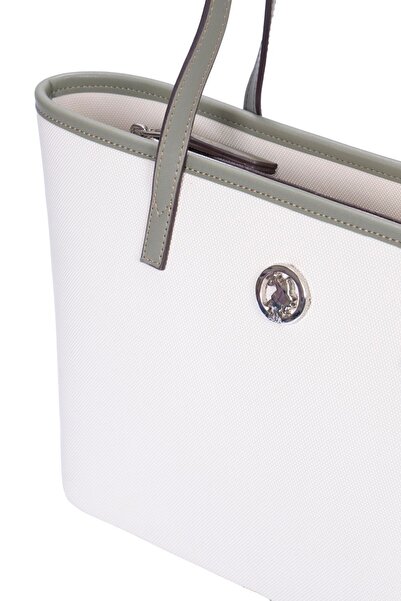 U.S. Polo Assn. Geantă de umăr pentru femei Tas-a.khaki - Us3075 Online Exclusive