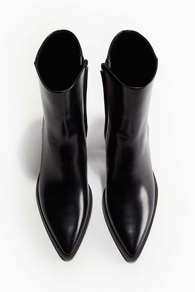 H&M Pointed Ankle Boots
