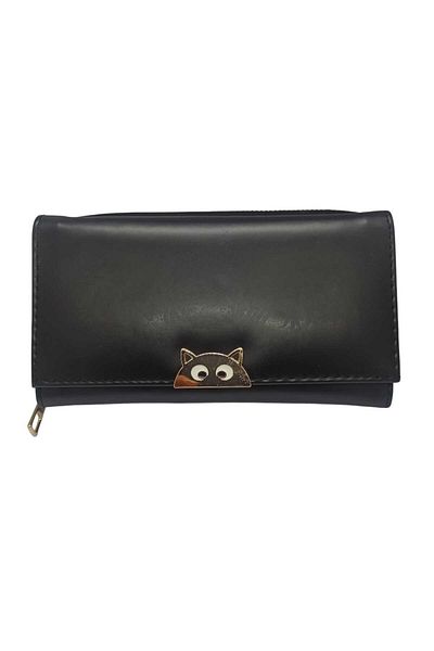 Home Large Size Cat Buckle Wallet