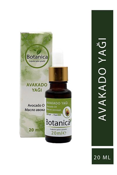 botanica Avocado Oil Face Care Skin Firming Skin Care Moisturizing Hair 20 ml