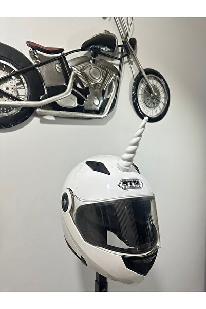 Butik Motor & Motosiklet Unicorn Boynuzu Kask Dış Aksesuar