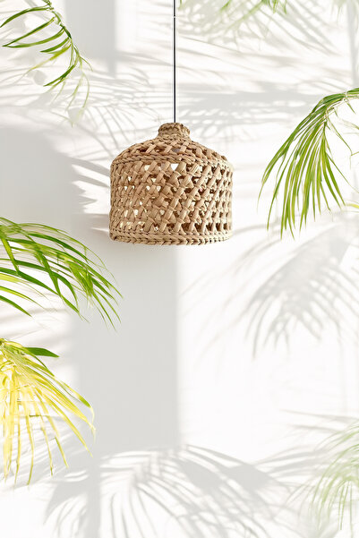 HAKİCİ Özel Üretim Doğal El Yapımı Hasır Avize