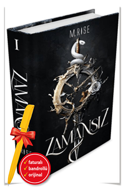 İndigo Kitap Alfa Kalem+Zamansız (Ciltli)-YENİ-(M. Rise)Roman/Edebiyat-İndigo...