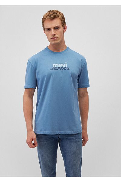 Mavi T-Shirt mit Logo-Print, lockere Passform 0612355 -70744