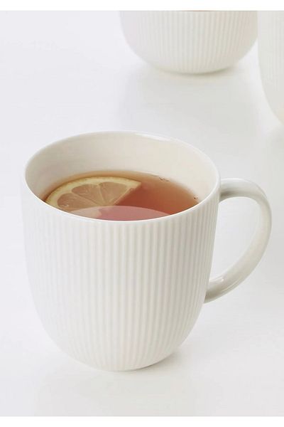 IKEA 9 cm White Mug Cup - 310 ml (6 Pieces)