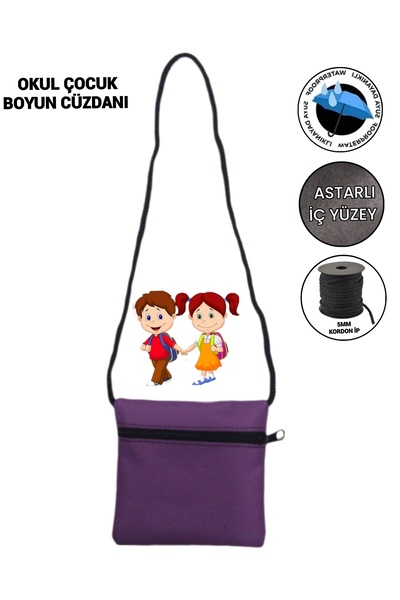 SEVBAGS OKUL ÇOCUK BOYUN CÜZDANI