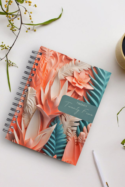 pcpapiruscraft A5 SPIRALNI BESKONAČNI PLANER - 12 MESECI